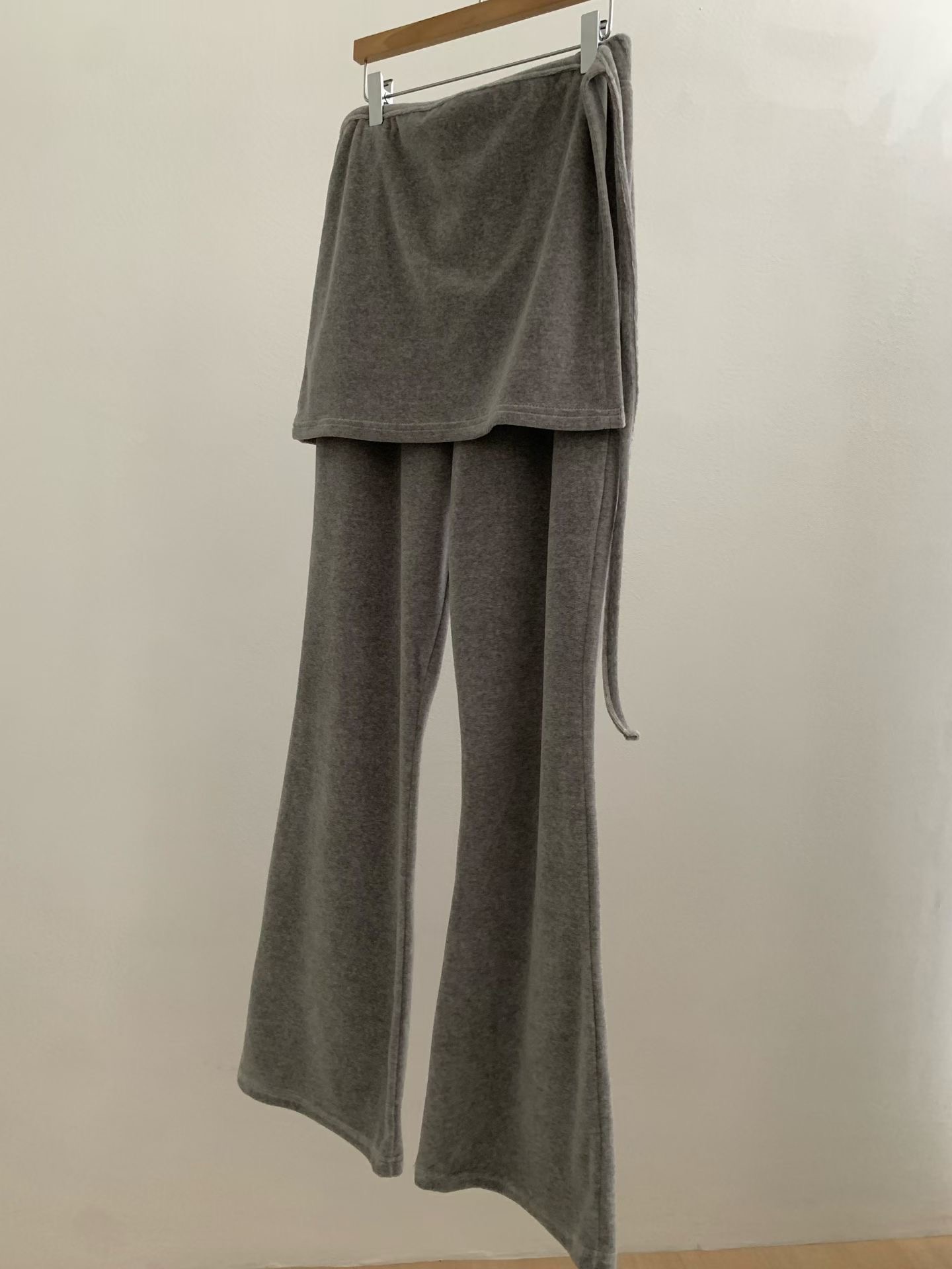 REMUTE韓國直郵㊣女士新款26春夏推薦職業熱賣時尚裙褲兩件套REMUTE裙褲圖色2