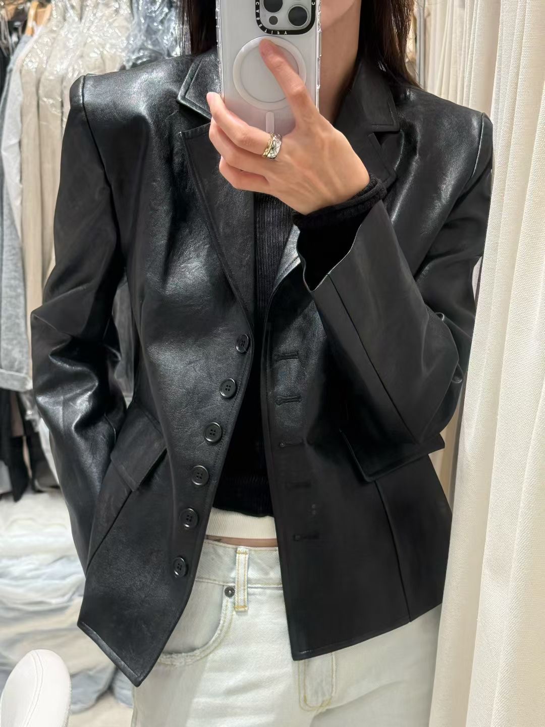 REMUTE韓國直郵㊣女裝新款時尚26春夏人氣休閑真品職業夾克REMUTE夾克