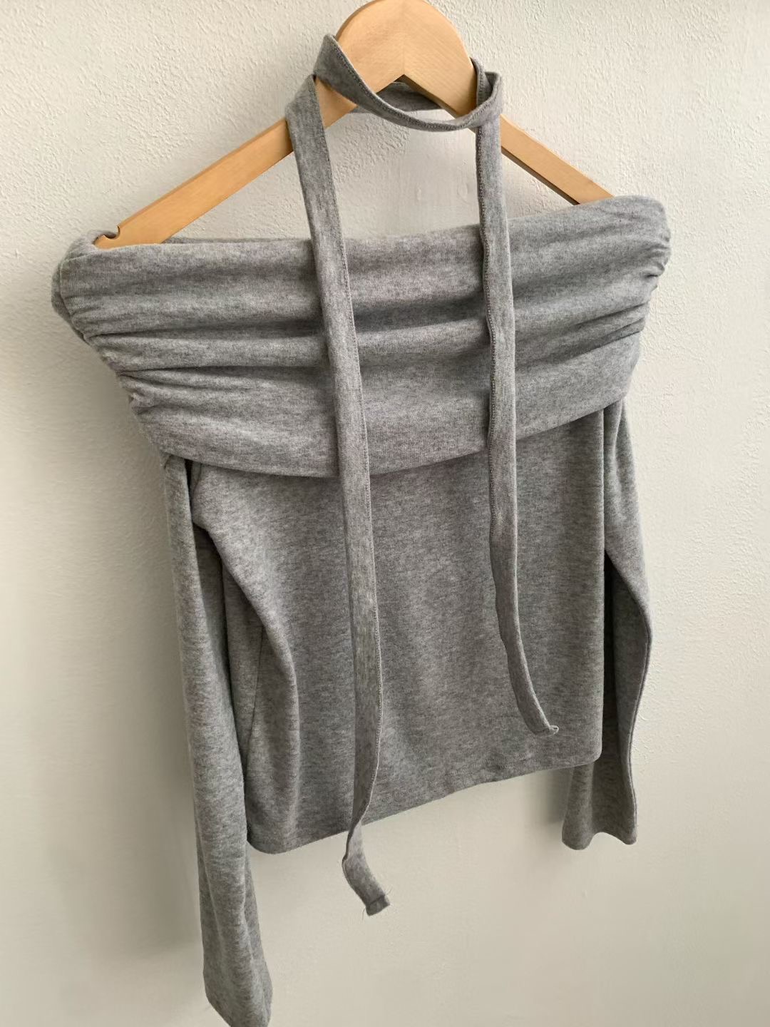 REMUTE㊣東大門代購女士新品休閑推薦時尚人氣26春夏長袖T恤REMUTE長袖T恤圖色2