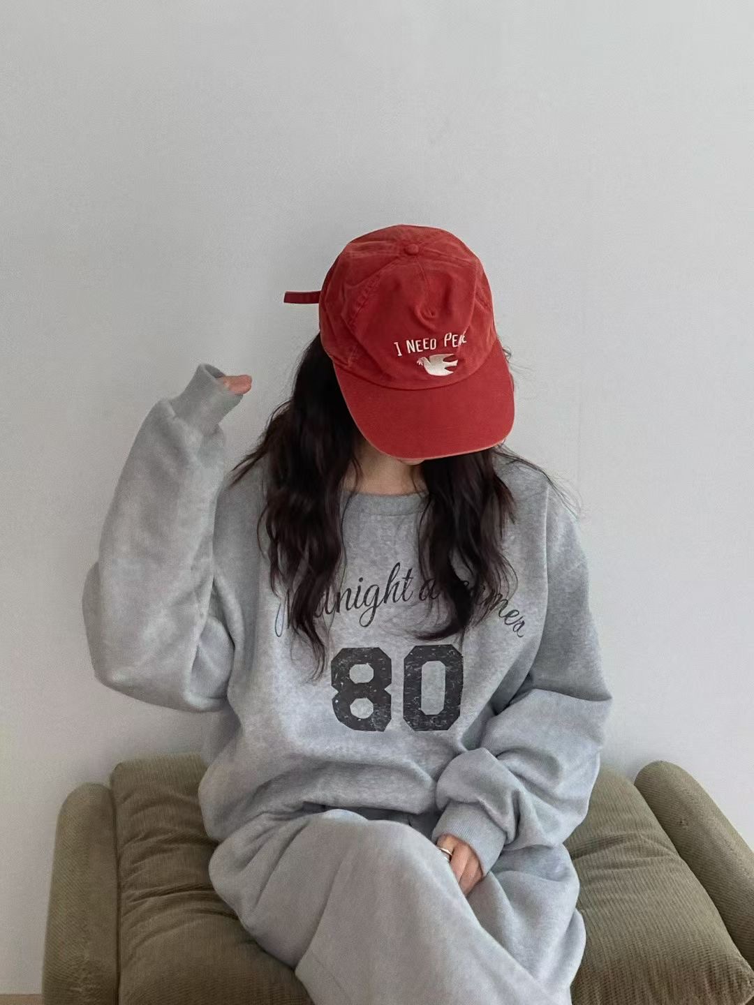 ANNIV-D韓國直郵㊣女士新品真品休閑職業時尚推薦人氣衛衣ANNIV-D衛衣