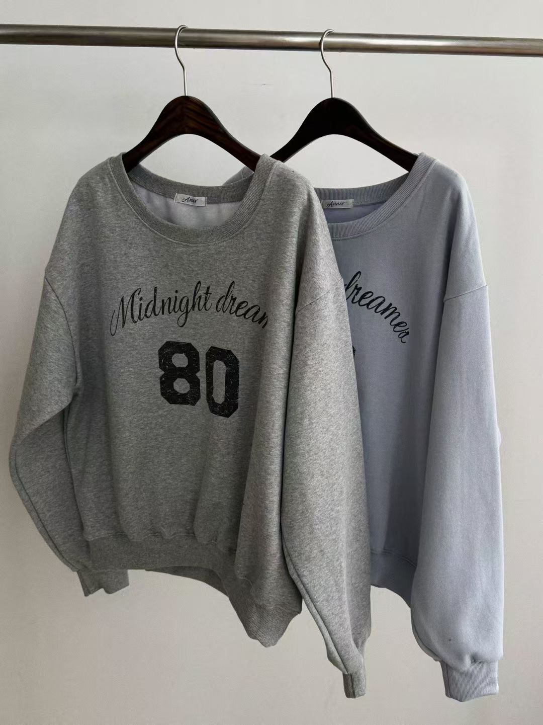 ANNIV-D韓國直郵㊣女士新品真品休閑職業時尚推薦人氣衛衣ANNIV-D衛衣圖色2左二色