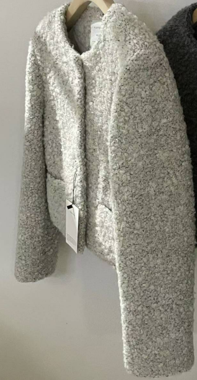 FLUTTER㊣東大門實拍女士新品休閑熱賣人氣真品26春夏短款大衣FLUTTER/INOUF短款大衣圖色1