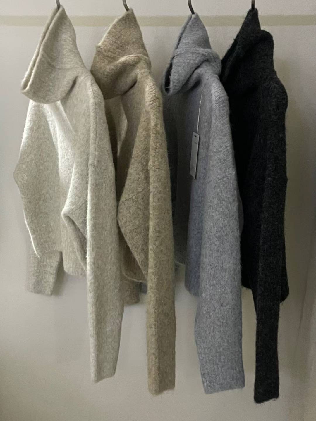 FLUTTER東大門㊣實拍女士新款時尚25秋冬熱賣推薦人氣針織衫FLUTTER/INOUF針織衫圖色2左二色