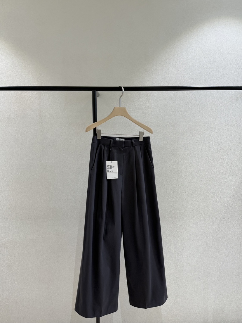 POSTMODERN韓國代購㊣女裝新款時尚熱賣26春夏休閑休閑褲春款POSTMODERN休閑褲圖色2墨色