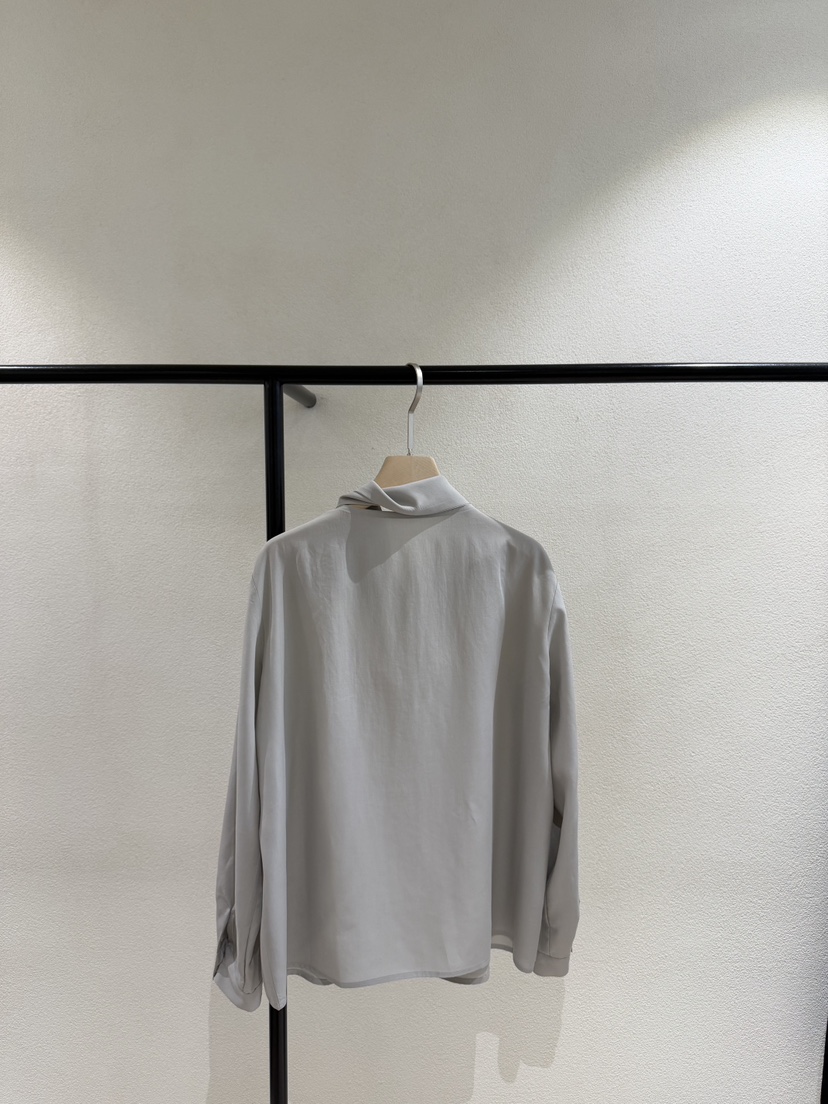 POSTMODERN㊣東大門代購女士新款人氣職業襯衫蕾絲衫春款圍巾POSTMODERN襯衫/蕾絲衫