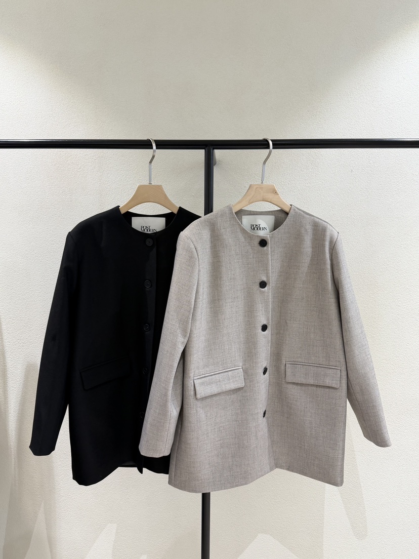 POSTMODERN㊣東大門實拍女裝新品時尚職業人氣熱賣夾克春款POSTMODERN夾克