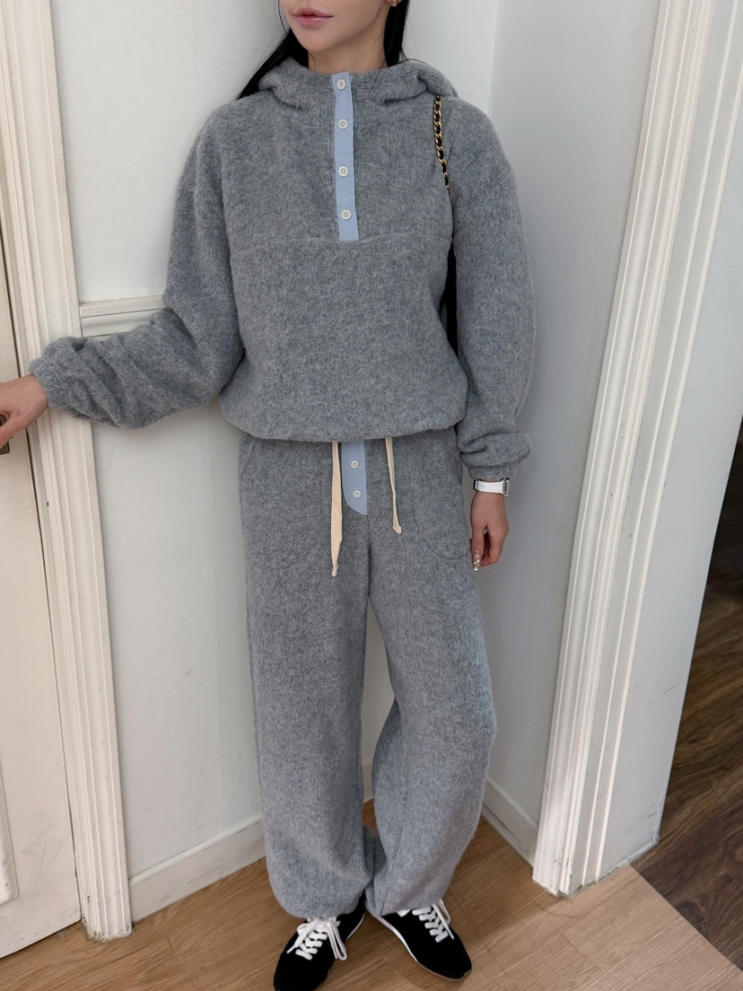 MARKE-P㊣東大門代購女裝新款26春夏人氣真品休閑休閑褲絨MARKE-P休閑褲