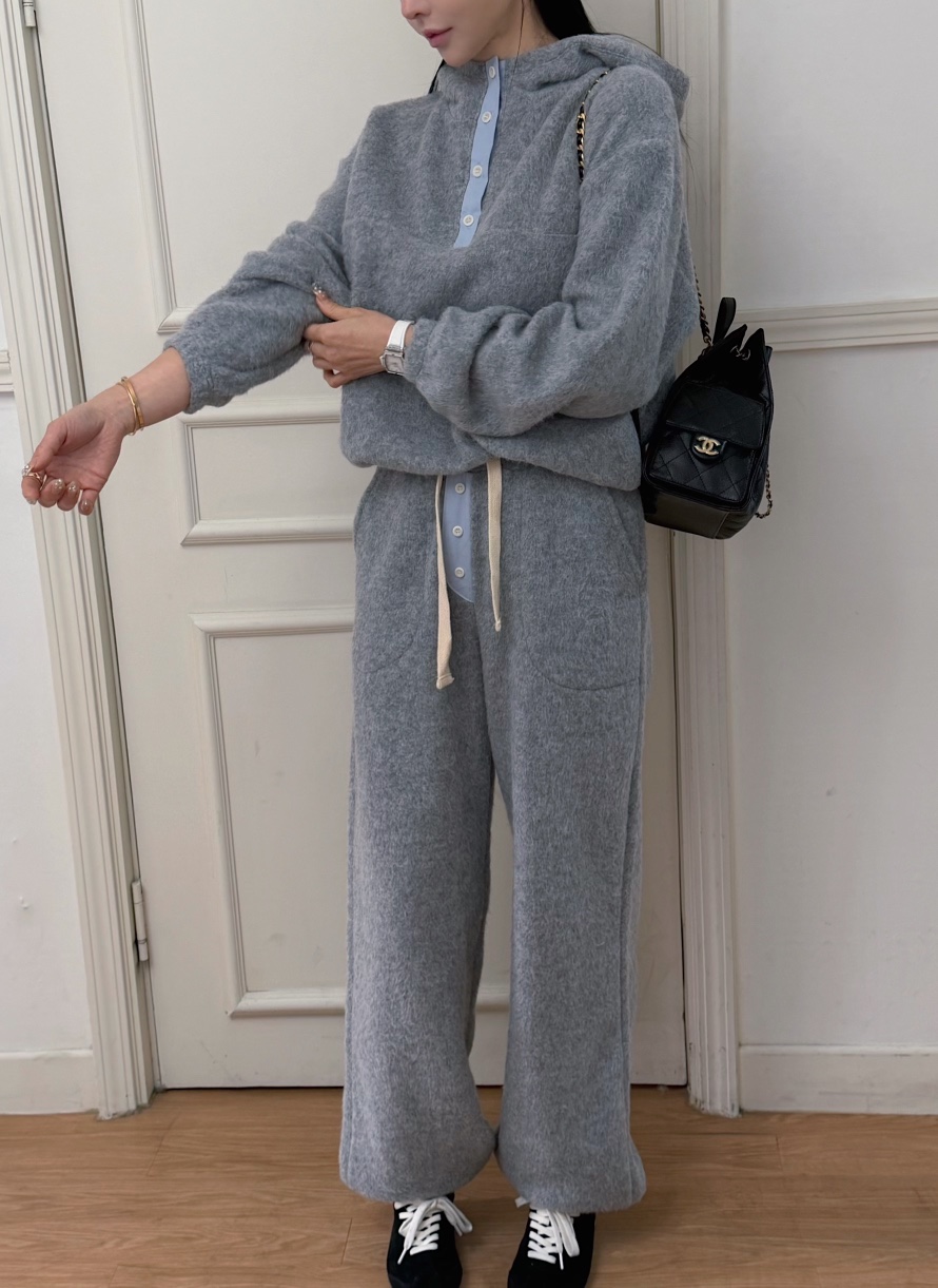 MARKE-P㊣東大門代購女裝新款26春夏人氣真品休閑休閑褲絨MARKE-P休閑褲