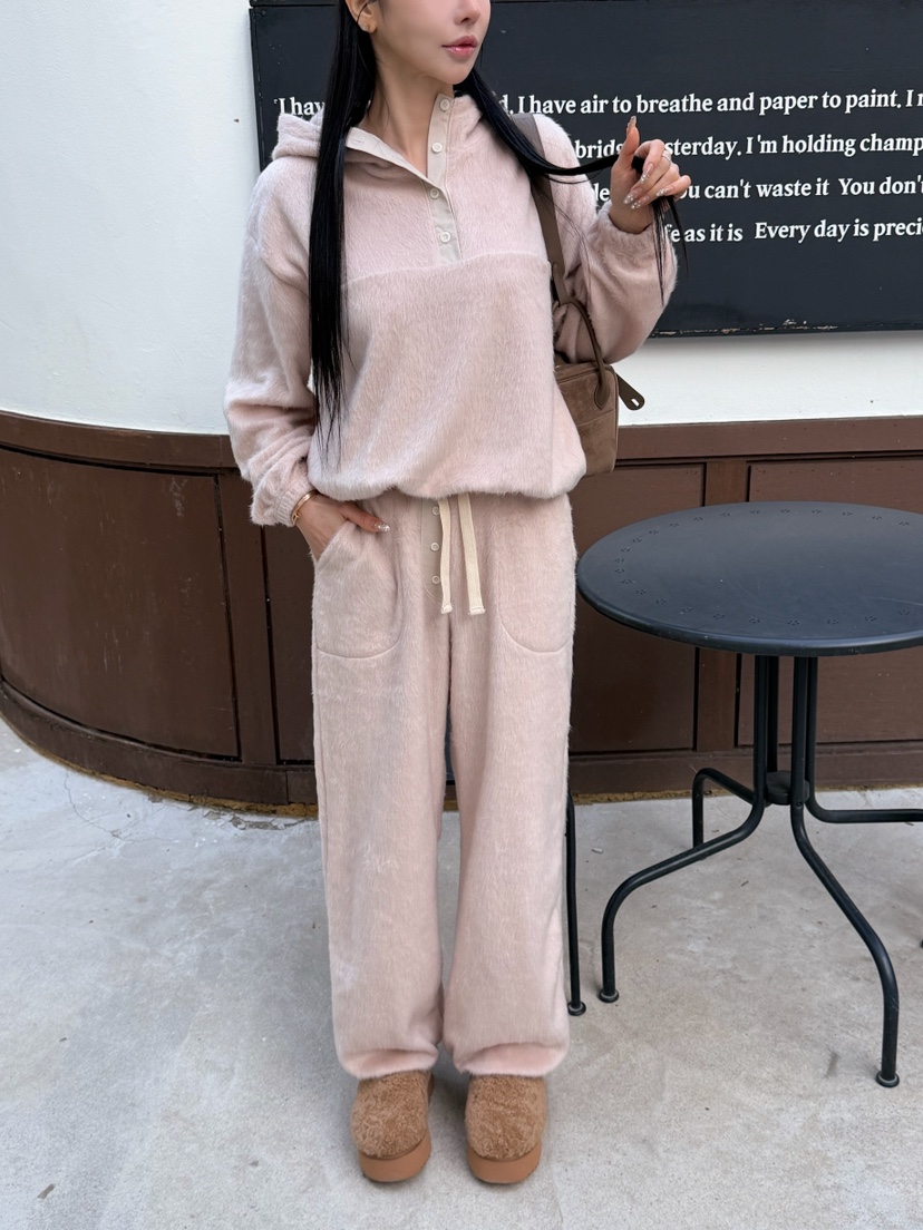 MARKE-P㊣東大門代購女裝新款26春夏人氣真品休閑休閑褲絨MARKE-P休閑褲