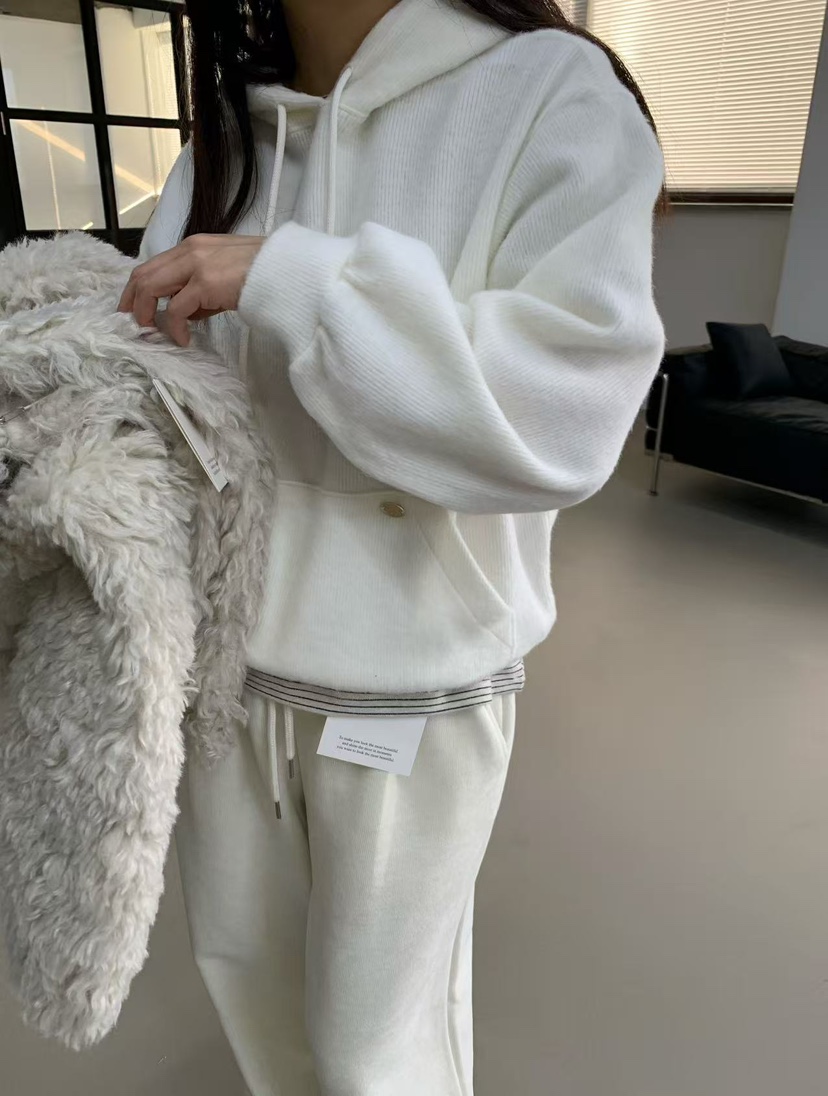 J CRANE-A韓國直郵㊣女士新品熱賣推薦時尚休閑衛衣連帽衫J CRANE衛衣