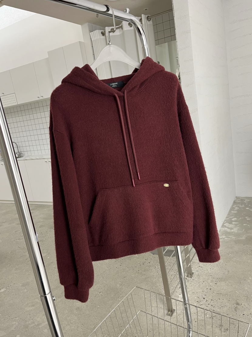 J CRANE-A韓國直郵㊣女士新品熱賣推薦時尚休閑衛衣連帽衫J CRANE衛衣圖色2