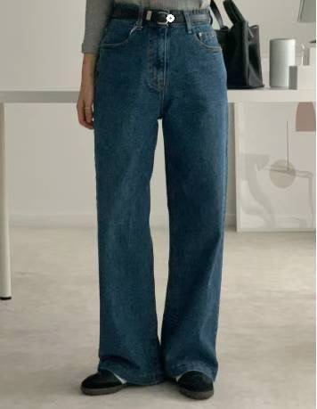 BEE韓國代購㊣女裝新款人氣推薦26春夏職業熱賣時尚休閑牛仔褲BEE牛仔褲