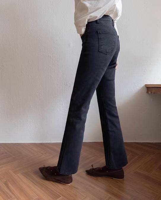 BEE韓國直郵㊣女士新款職業真品休閑熱賣26春夏推薦人氣牛仔褲BEE牛仔褲