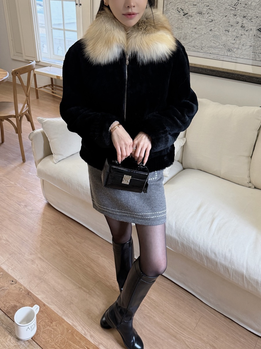 MARKE-P韓國代購㊣女裝新品熱賣休閑26春夏時尚人氣短款大衣MARKE-P短款大衣圖色2