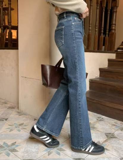 BEE㊣東大門代購女裝新款休閑26春夏真品熱賣推薦時尚牛仔褲BEE牛仔褲