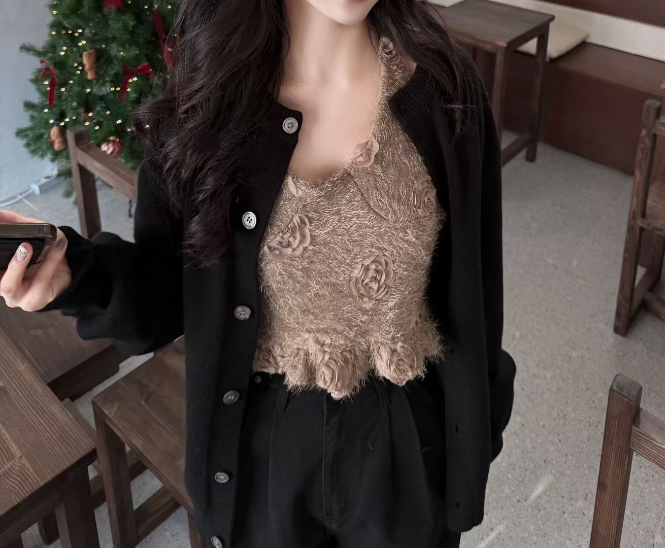 DINO韓國直郵㊣女士新款熱賣人氣26春夏推薦時尚職業吊帶背心DINO吊帶/背心