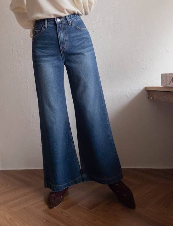 BEE㊣東大門代購女士新款推薦職業人氣真品休閑26春夏牛仔褲BEE牛仔褲