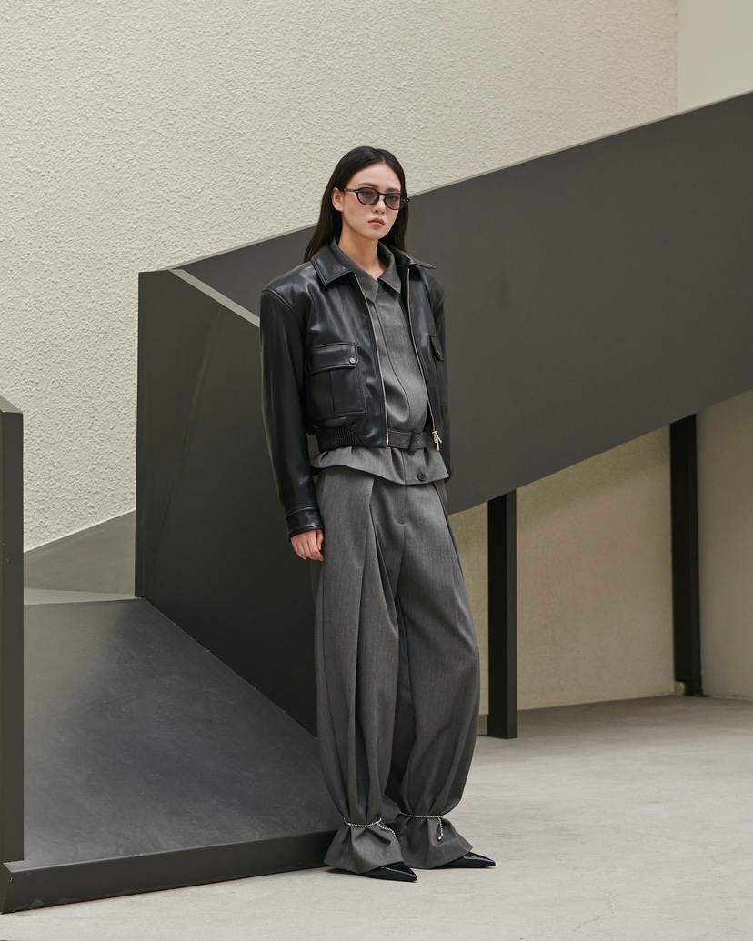 STAGE韓國直郵㊣女士新品真品休閑時尚人氣26春夏職業休閑褲STAGE休閑褲