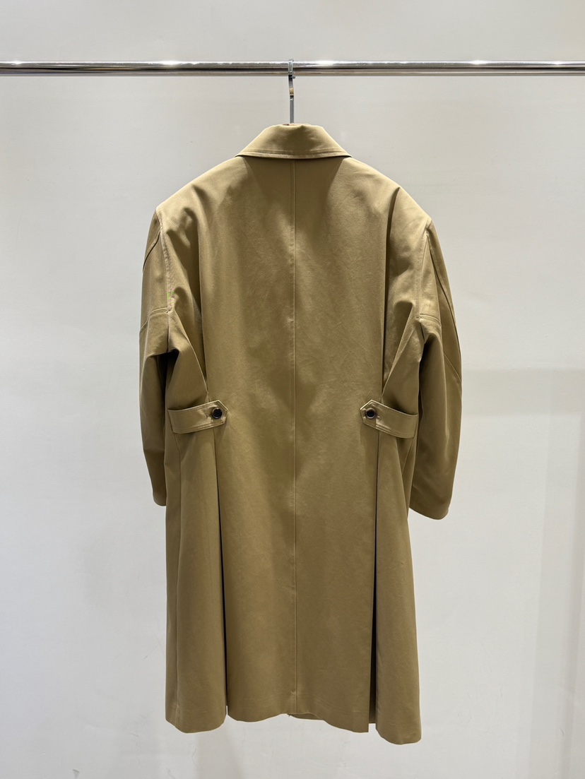 STAGE㊣東大門實拍女士新款人氣26春夏真品休閑推薦長款風衣STAGE長款風衣