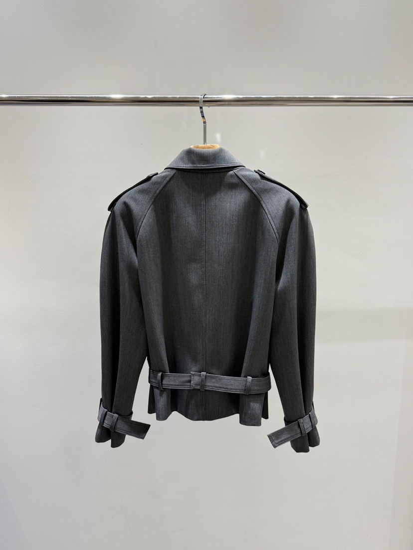 STAGE韓國直郵㊣女裝新品職業26春夏推薦人氣休閑夾克含腰帶STAGE夾克