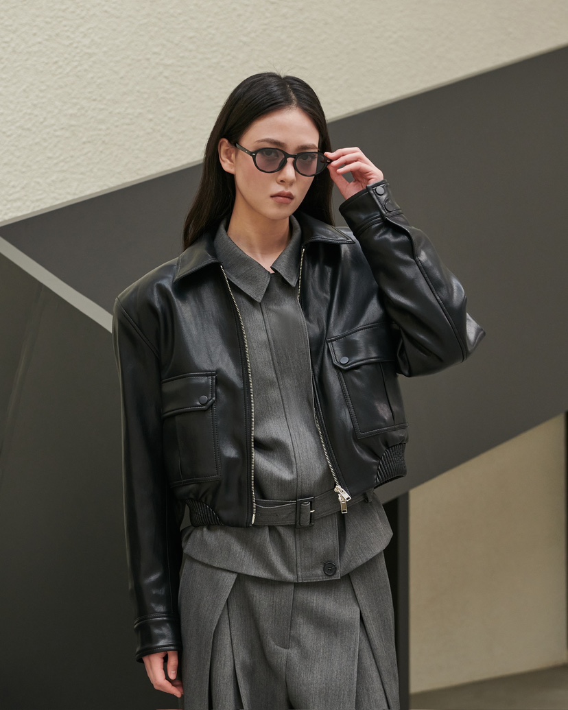 STAGE㊣東大門代購女士新款26春夏熱賣休閑職業時尚人氣夾克STAGE夾克