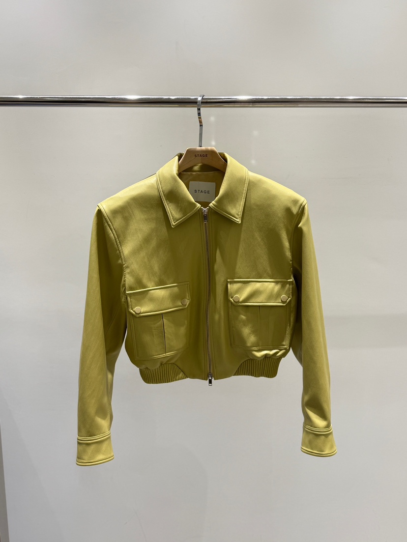 STAGE㊣東大門代購女士新款26春夏熱賣休閑職業時尚人氣夾克STAGE夾克圖色2