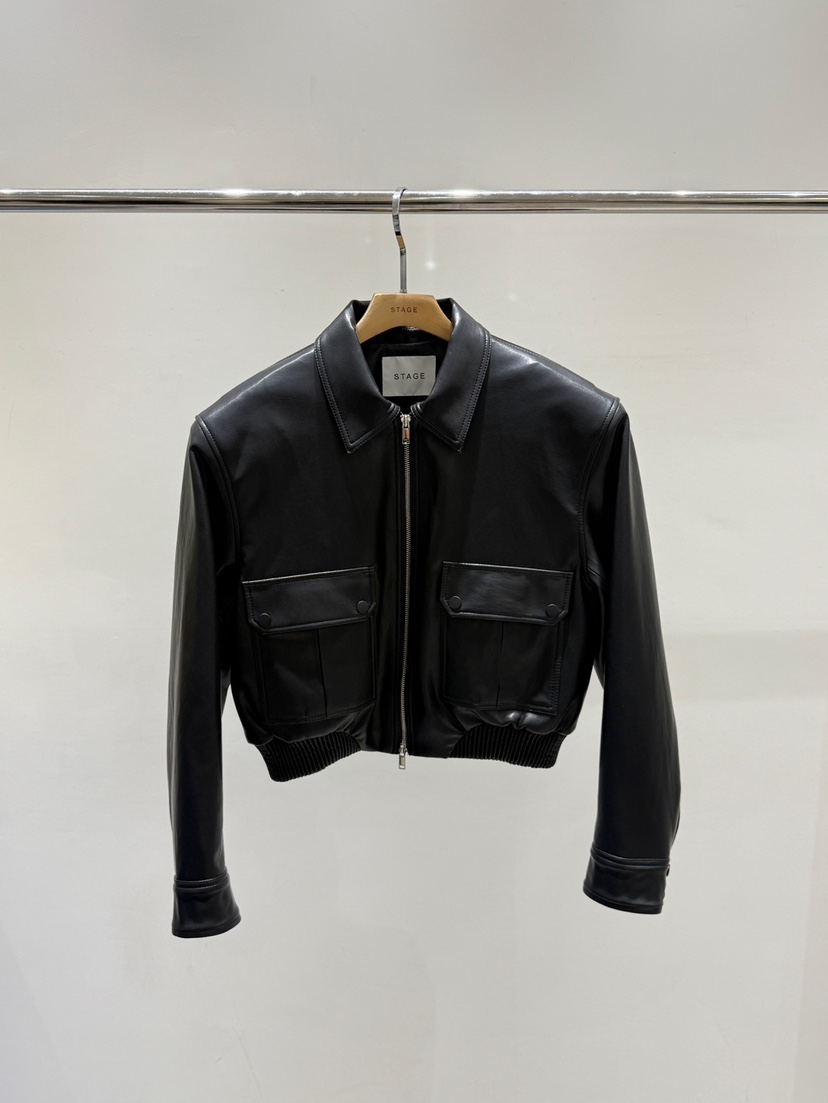 STAGE㊣東大門代購女士新款26春夏熱賣休閑職業時尚人氣夾克STAGE夾克圖色3