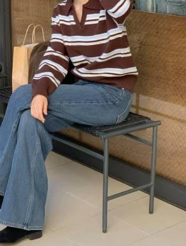 BEE韓國代購㊣女士新品推薦休閑時尚職業人氣26春夏真品牛仔褲BEE牛仔褲