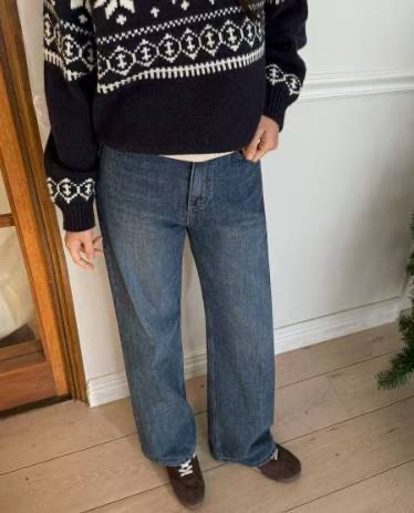 BEE東大門直郵㊣女裝新款26春夏真品熱賣職業休閑推薦牛仔褲BEE牛仔褲