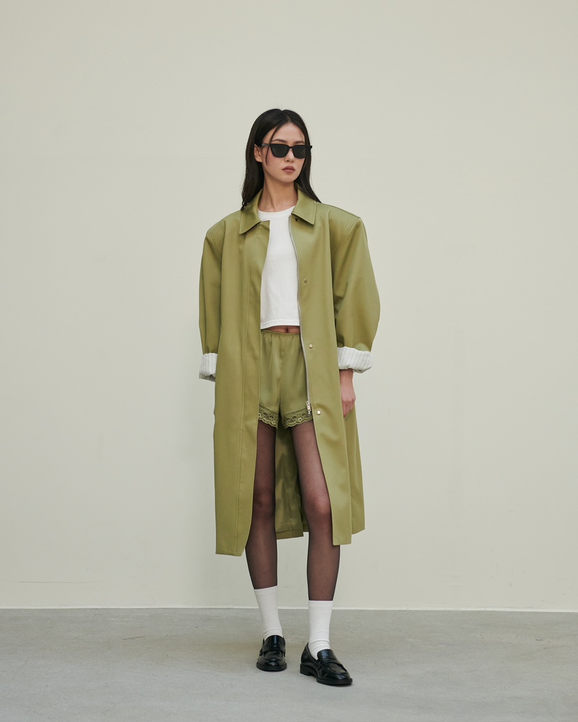 STAGE㊣東大門代購女士新品職業人氣時尚26春夏熱賣短褲蕾絲STAGE短褲