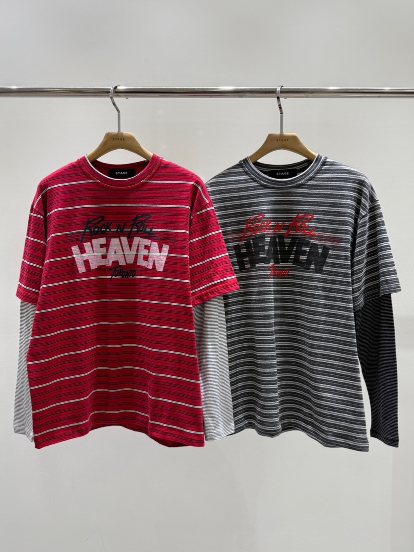 STAGE東大門直郵㊣女裝新品時尚熱賣26春夏真品休閑長袖T恤STAGE長袖T恤