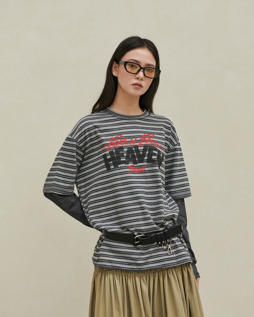 STAGE東大門直郵㊣女裝新品時尚熱賣26春夏真品休閑長袖T恤STAGE長袖T恤