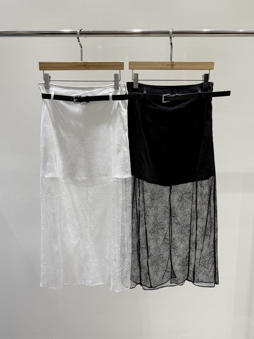 STAGE韓國代購㊣女士新款時尚人氣推薦26春夏休閑熱賣真品短裙STAGE短裙