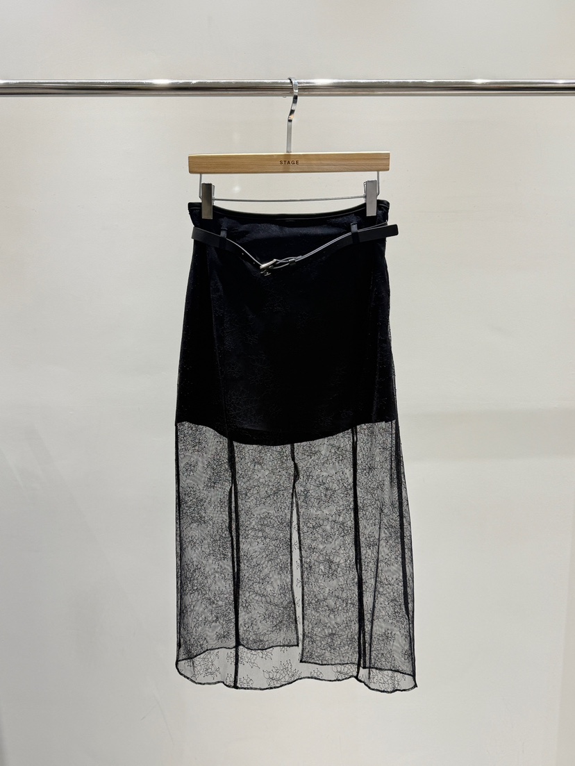 STAGE韓國代購㊣女士新款時尚人氣推薦26春夏休閑熱賣真品短裙STAGE短裙圖色2