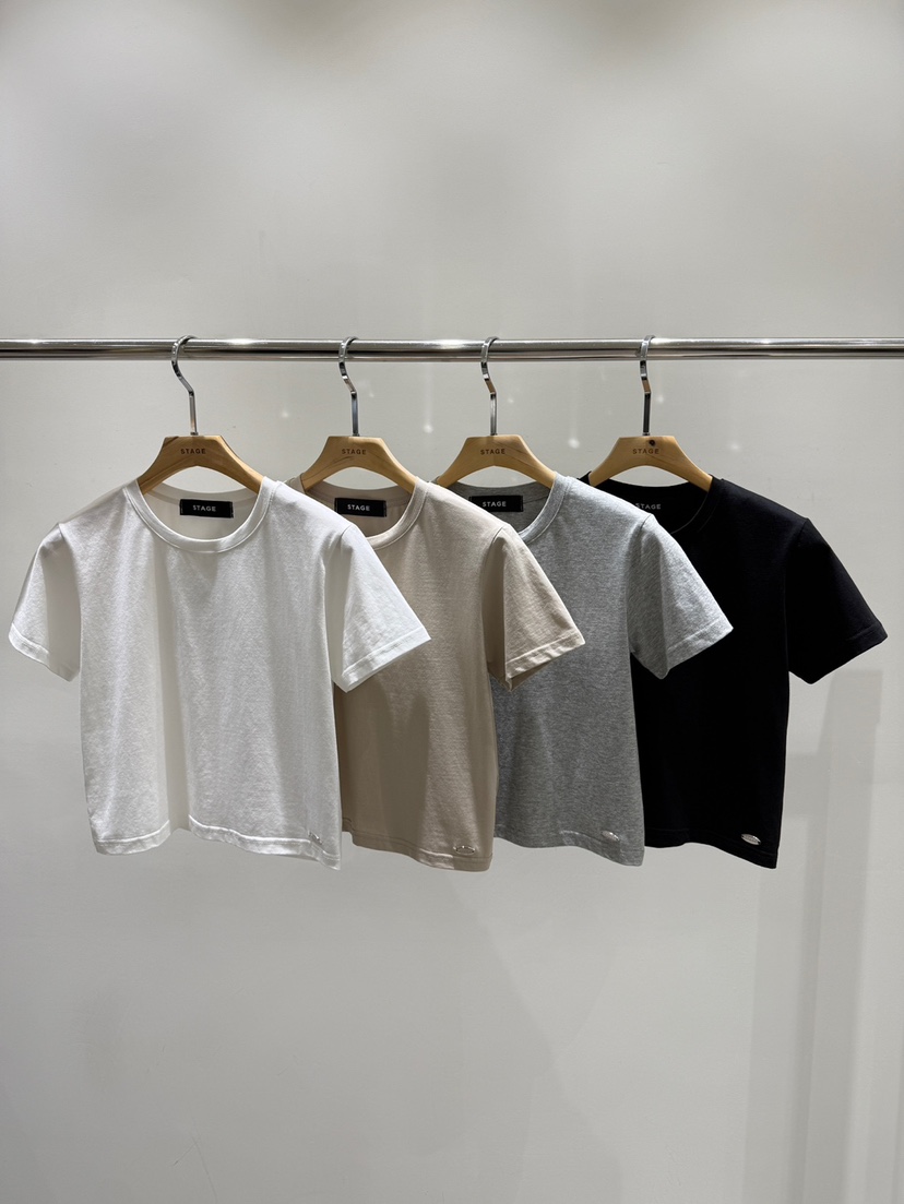 STAGE東大門直郵㊣女裝新款人氣時尚職業休閑真品推薦26春夏T恤STAGET恤