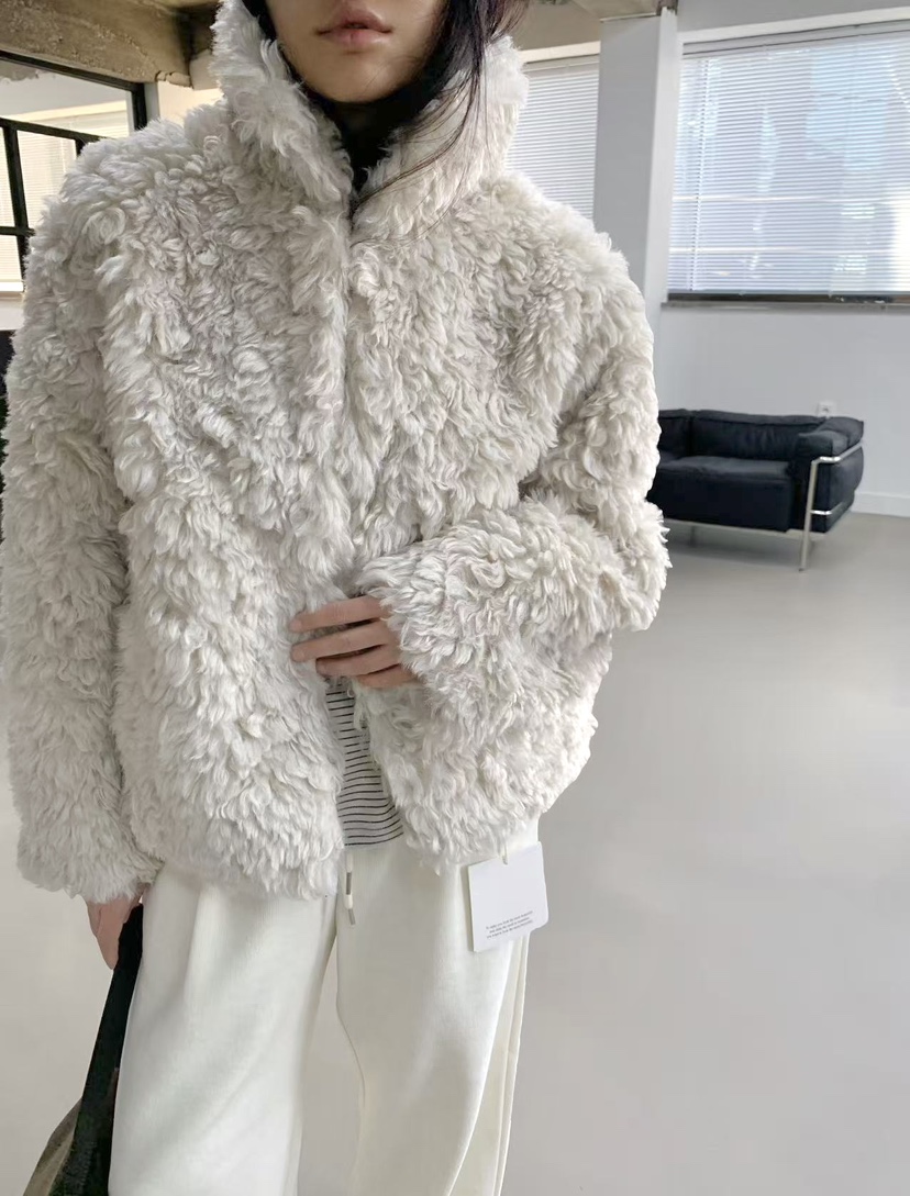 J CRANE-A㊣東大門代購女裝新品26春夏時尚推薦短款大衣羊毛J CRANE短款大衣