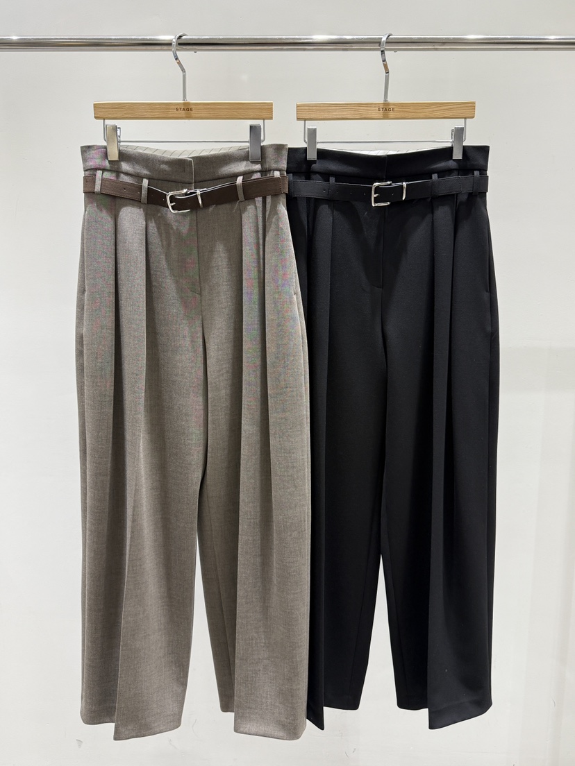 STAGE韓國代購㊣女士新品休閑推薦熱賣職業26春夏真品休閑褲STAGE休閑褲