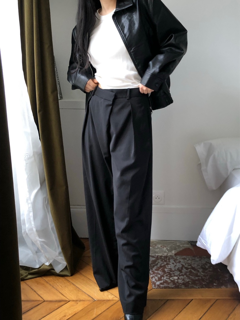 NOPROBLEM韓國代購㊣女裝新款人氣熱賣休閑真品職業休閑褲SaleNOPROBLEM休閑褲圖色1