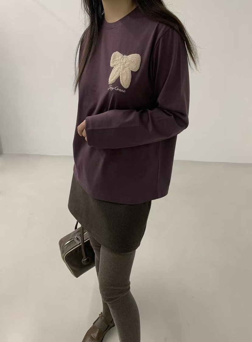 J CRANE-A㊣東大門代購女裝新品真品人氣推薦熱賣長袖T恤J CRANE長袖T恤