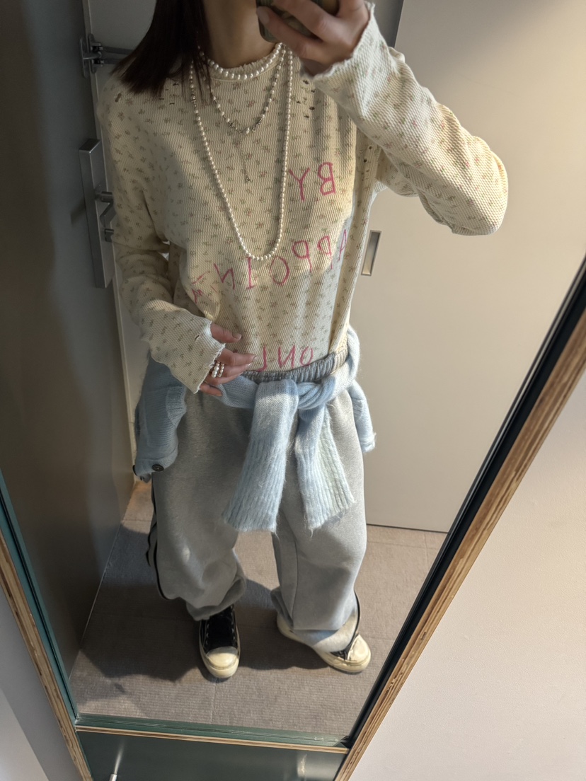 FRANC—L㊣東大門代購女士新款人氣職業推薦26春夏時尚長袖T恤FRANC長袖T恤