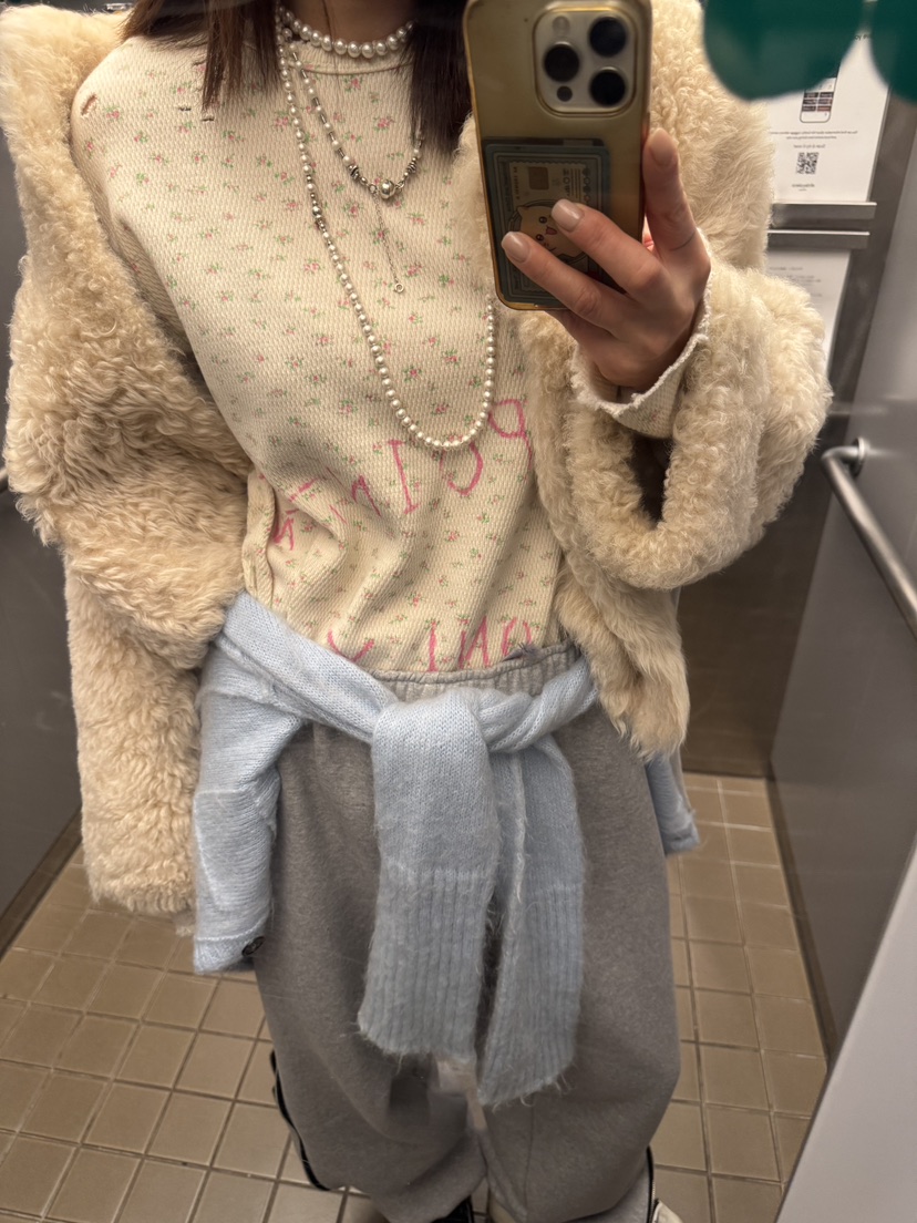 FRANC—L㊣東大門代購女士新款人氣職業推薦26春夏時尚長袖T恤FRANC長袖T恤