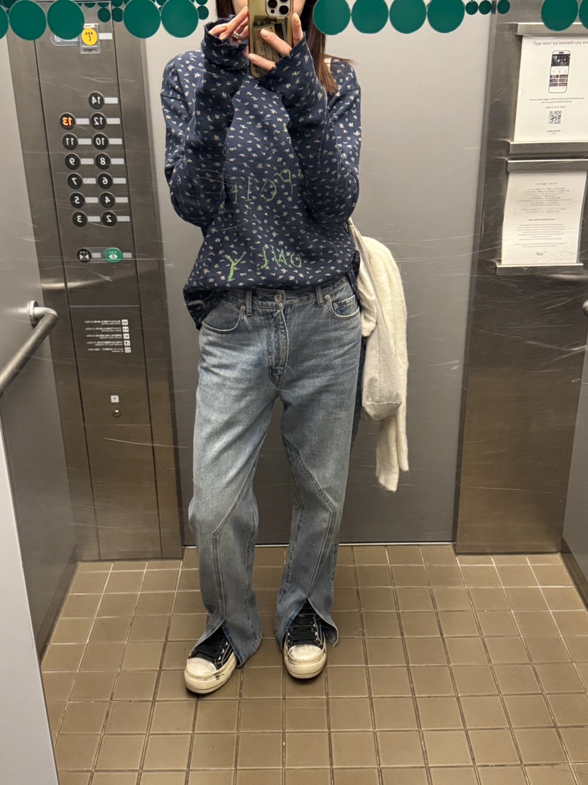 FRANC—L㊣東大門代購女士新款人氣職業推薦26春夏時尚長袖T恤FRANC長袖T恤