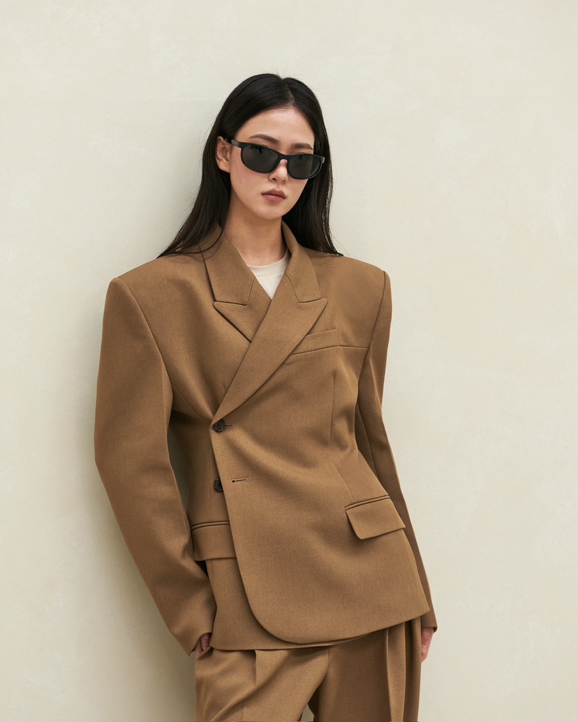 STAGE㊣東大門實拍女士新款休閑熱賣推薦26春夏真品職業夾克STAGE夾克