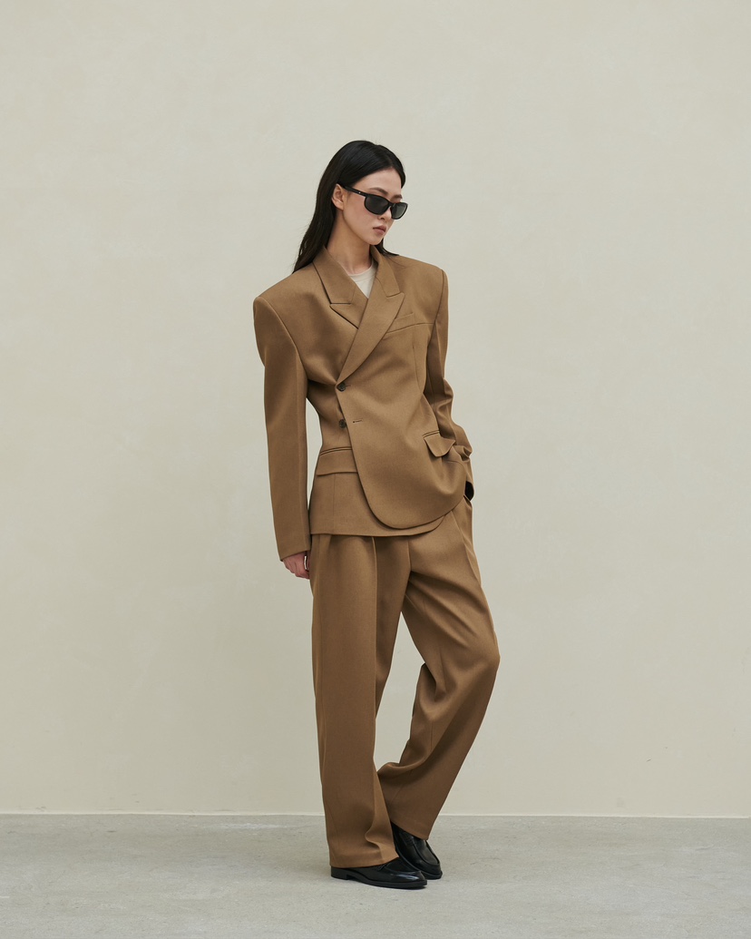 STAGE㊣東大門實拍女士新款休閑熱賣推薦26春夏真品職業夾克STAGE夾克