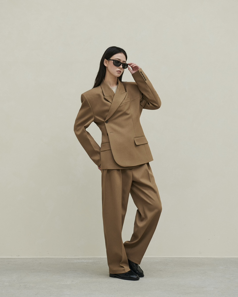 STAGE㊣東大門實拍女士新款休閑熱賣推薦26春夏真品職業夾克STAGE夾克