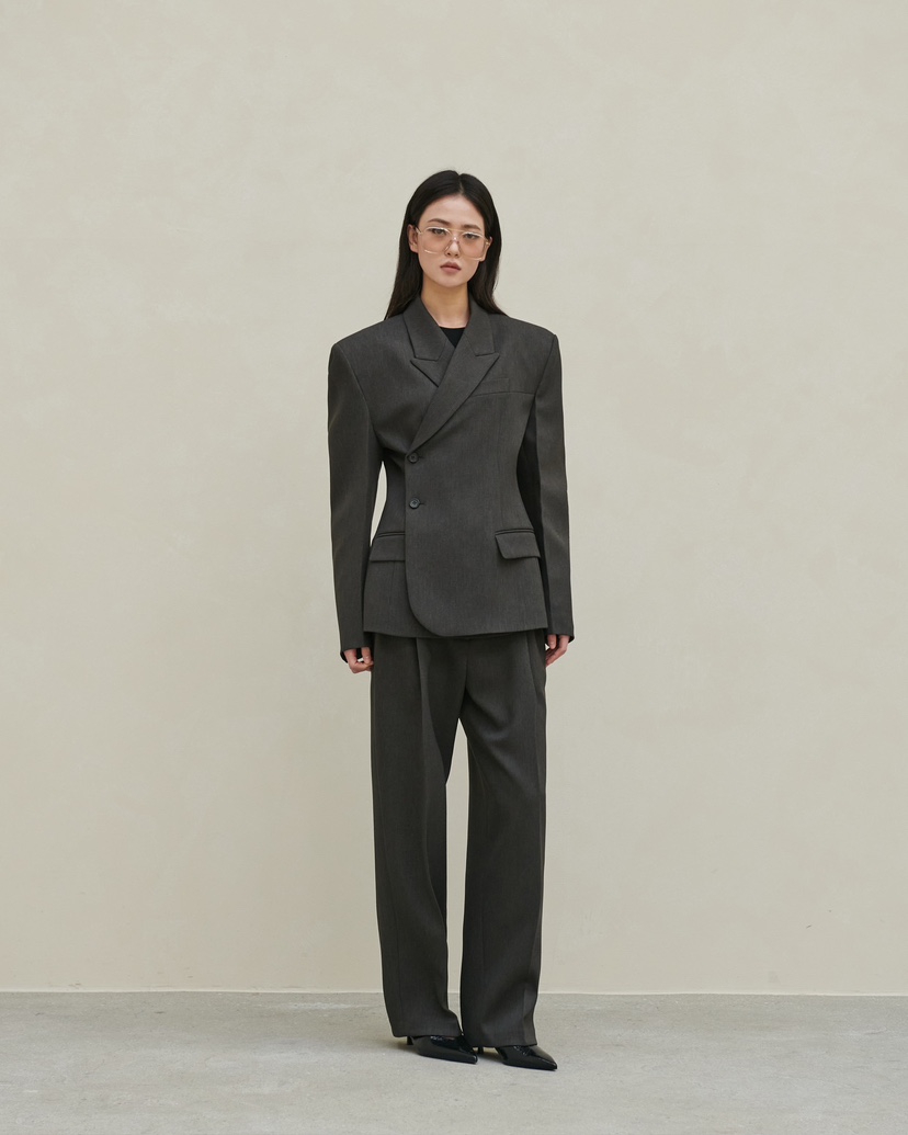 STAGE㊣東大門實拍女士新款休閑熱賣推薦26春夏真品職業夾克STAGE夾克