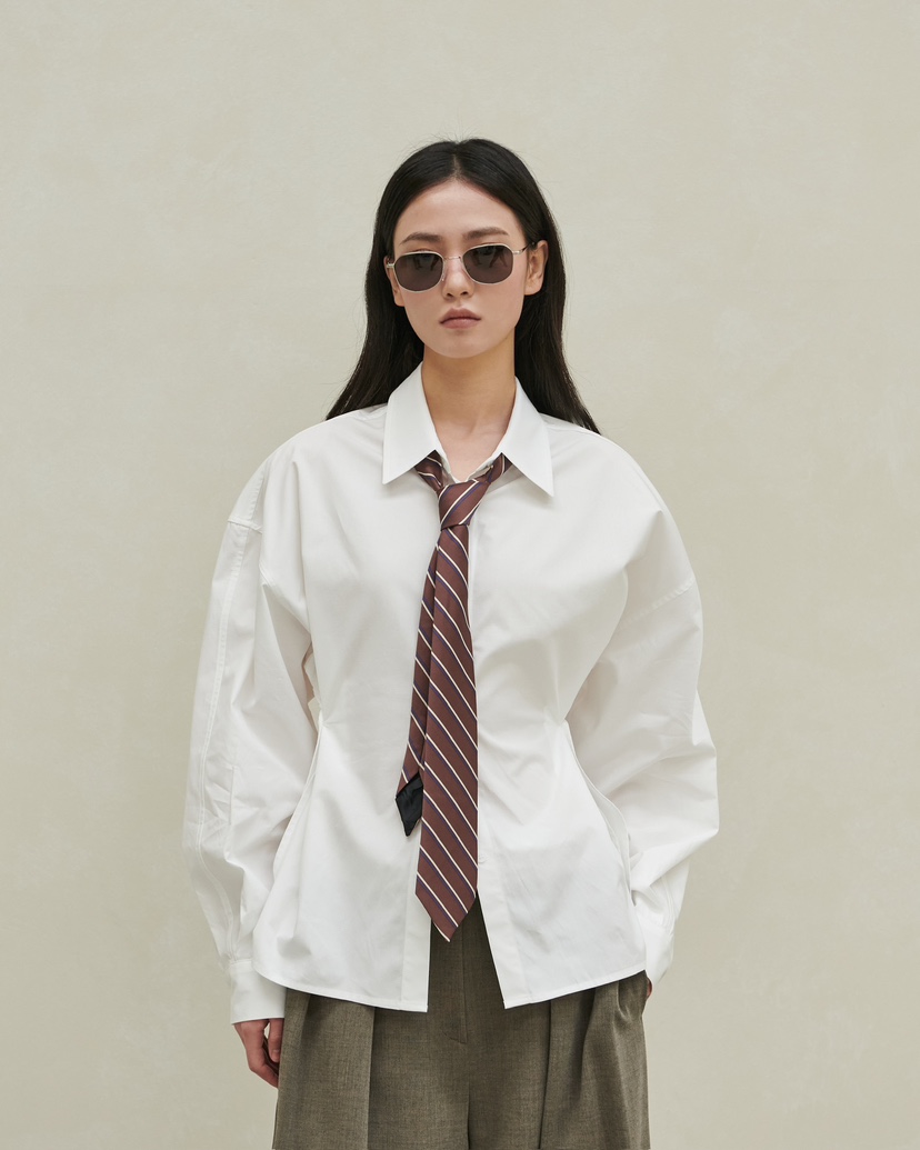 STAGE韓國直郵㊣女裝新品休閑真品熱賣推薦人氣時尚襯衫蕾絲衫STAGE襯衫/蕾絲衫