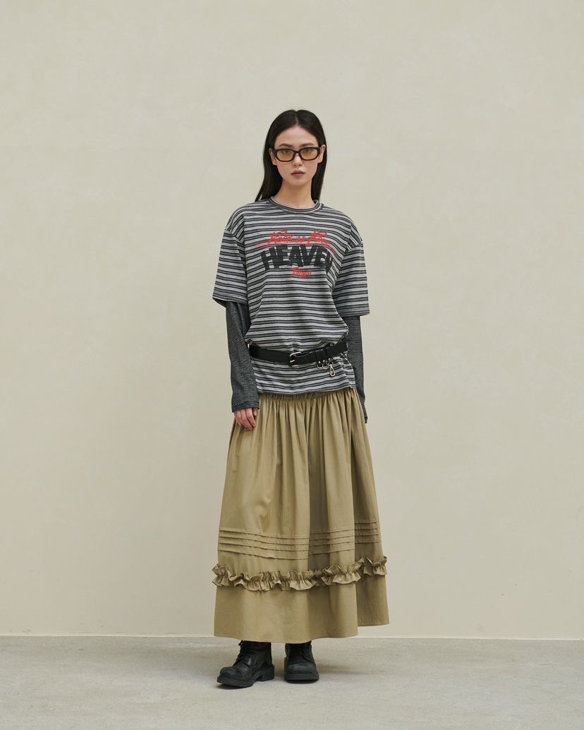 STAGE㊣東大門代購女裝新品時尚職業真品休閑推薦熱賣人氣長裙STAGE長裙