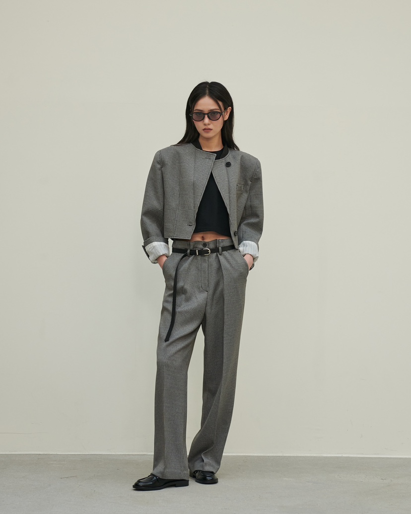 STAGE㊣東大門實拍女士新品真品職業推薦人氣26春夏休閑休閑褲STAGE休閑褲