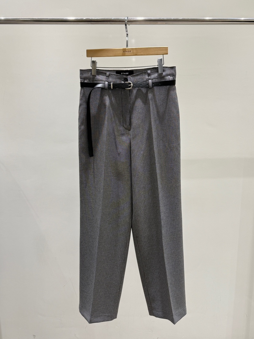 STAGE㊣東大門實拍女士新品真品職業推薦人氣26春夏休閑休閑褲STAGE休閑褲圖色2